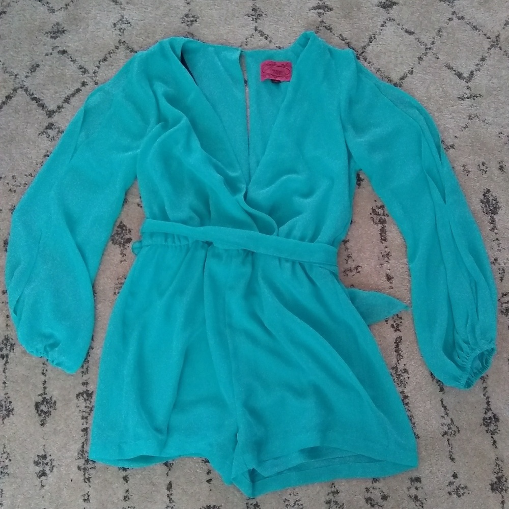 Blue romper